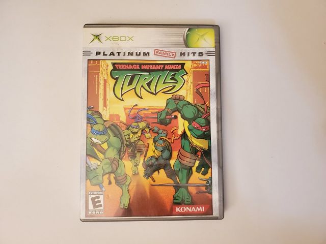 Microsoft Xbox Teenage Mutant Ninja Turtles Platinum Hits video game