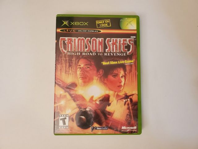 Microsoft Xbox Crimson Skies High Road to Revenge video game