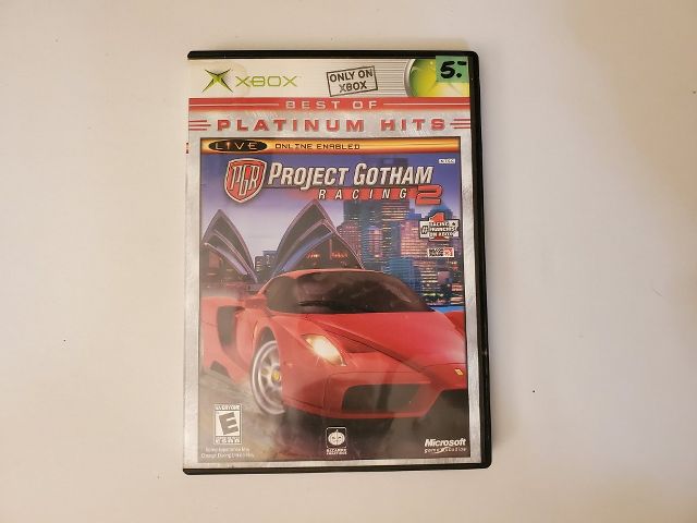 Microsoft Xbox Project Gotham Racing 2 Platinum Hits video game