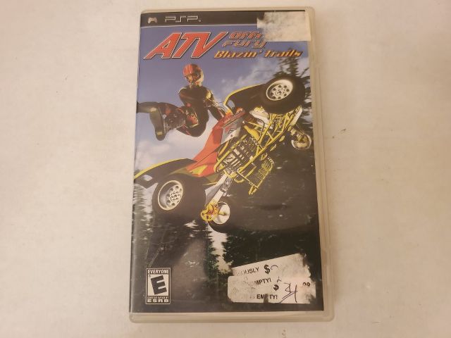 Sony PSP ATV Offroad Fury Blazin' Trails video game