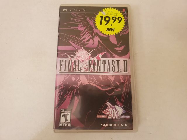 Sony PSP Final Fantasy II video game
