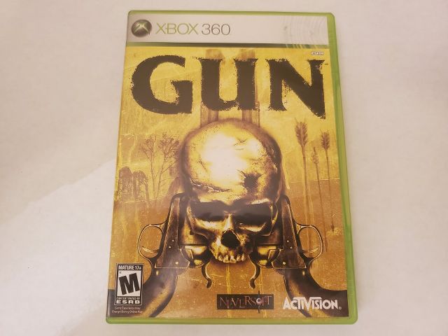Microsoft Xbox 360 GUN video game