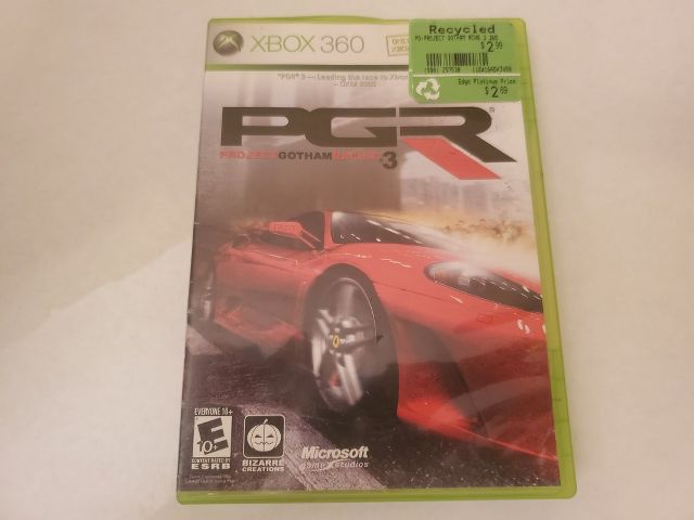 Microsoft Xbox 360 Project Gotham Racing 3 video game