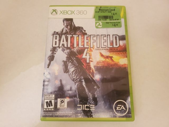 Microsoft Xbox 360 Battlefield 4 video game