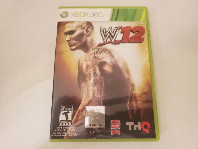 Microsoft Xbox 360 W 12 video game