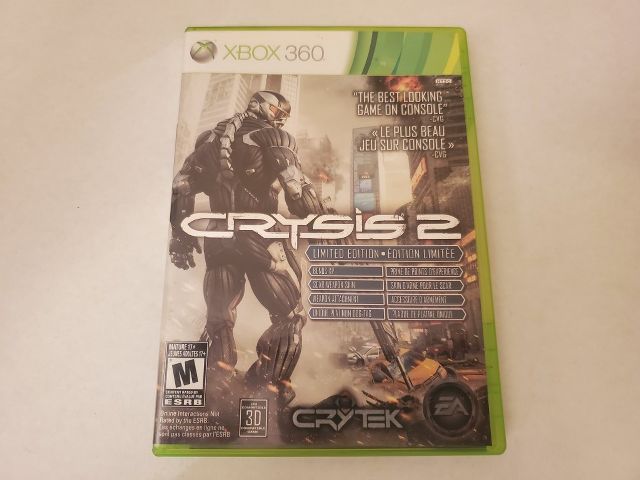 Microsoft Xbox 360 Crysis 2 Limited Edition video game