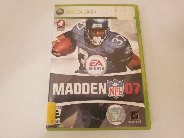 Microsoft Xbox 360 Madden 07 video game