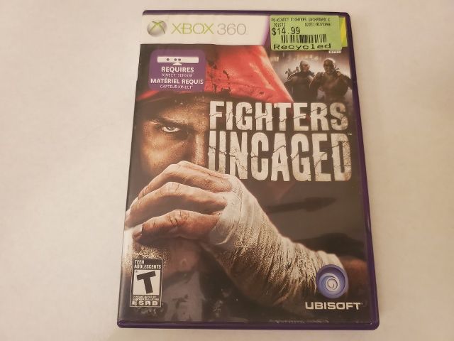 Microsoft Xbox 360 Fighters Uncaged video game