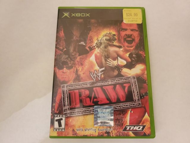 Microsoft Xbox WF Raw video game