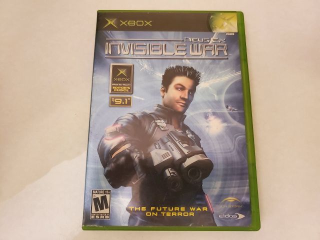 Microsoft Xbox Deus Ex Invisible War video game