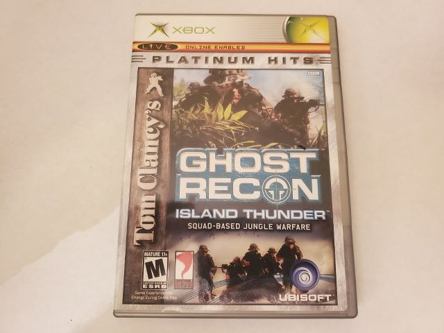 Microsoft Xbox Ghost Recon Island Thunder Platinum Hits video game
