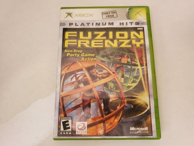 Microsoft Xbox Fuzion Frenzy Platinum Hits video game