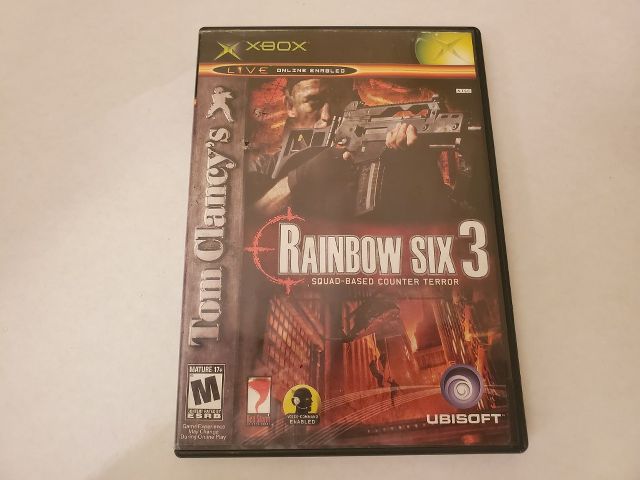 Microsoft Xbox Rainbow Six 3 video game