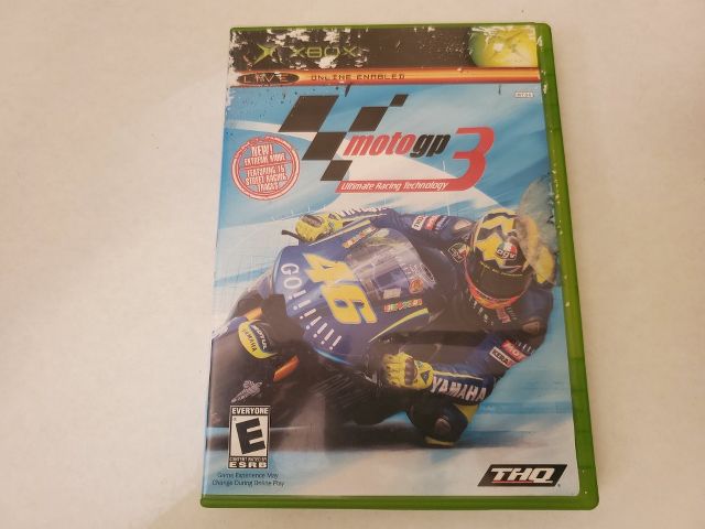 Microsoft Xbox Motogp 3 video game