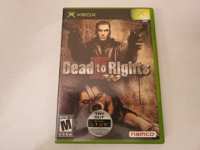 Microsoft Xbox Dead to Rights II video game