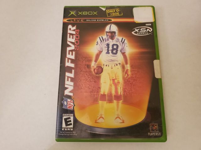 Microsoft Xbox NFL Fever 2004 video game