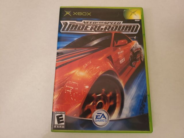 Microsoft Xbox Need for Speed Underground video game