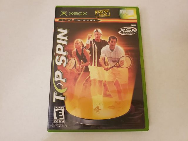 Microsoft Xbox Top Spin video game