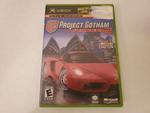Microsoft Xbox Project Gotham Racing 2 video game