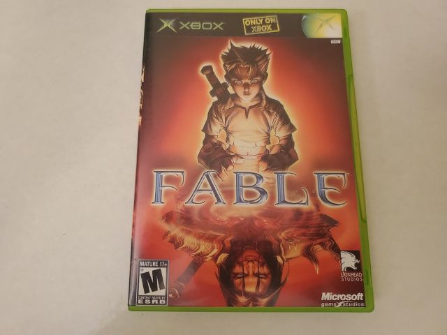 Microsoft Xbox Fable video game