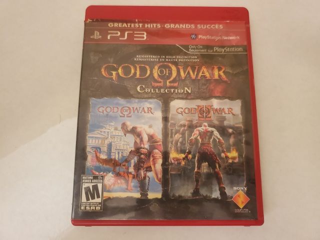Sony Playstation 3 God of War Collection Greatest Hits video game
