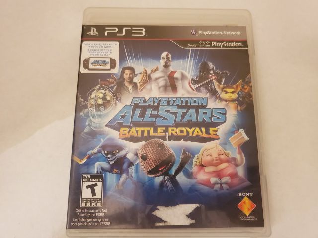 Sony Playstation 3 Playstation All-Stars Battle Royale video game
