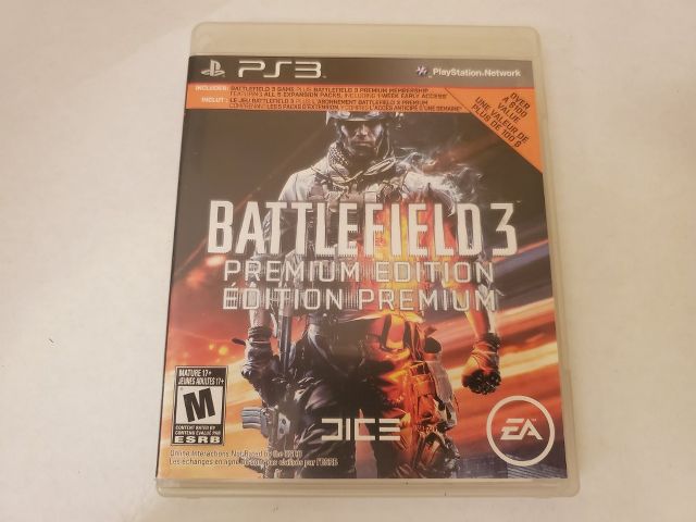 Sony Playstation 3 Battlefield 3 Premium Edition video game