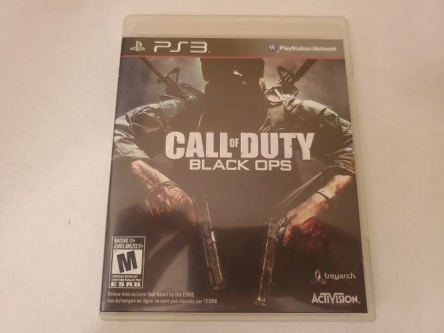 Sony Playstation 3 Call of Duty Black Ops video game