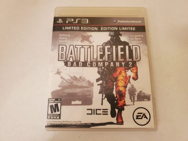 Sony Playstation 3 Battlefield Bad Company 2 video game