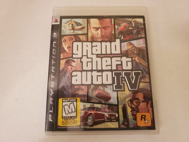 Sony Playstation 3 Grand Theft Auto IV video game