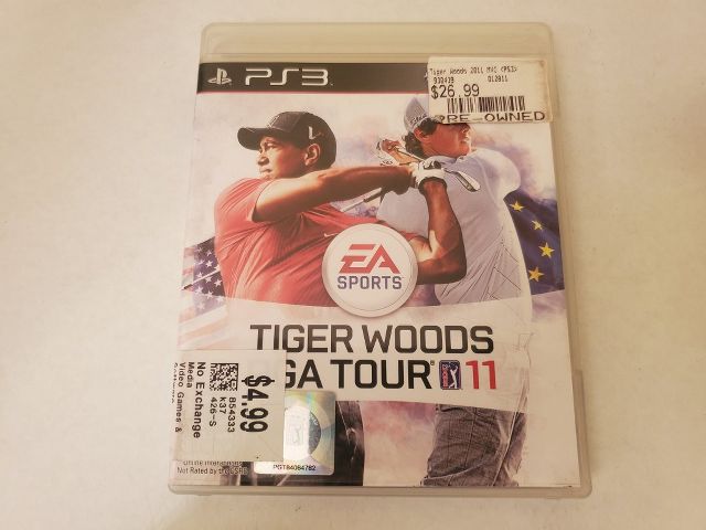 Sony Playstation 3 Tiger Woods PGA Tour 11 video game