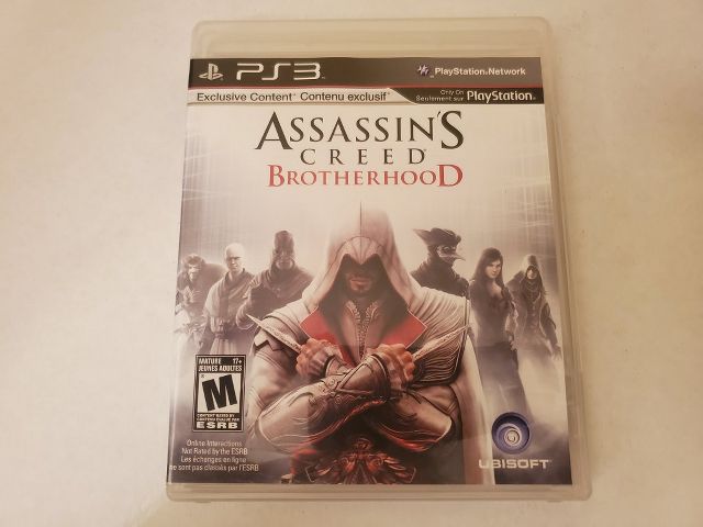 Sony Playstation 3 Assassin's Creed Brotherhood video game