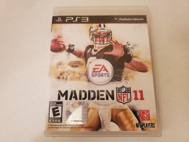 Sony Playstation 3 Madden 11 video game