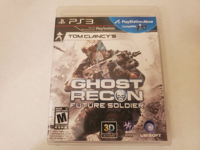 Sony Playstation 3 Ghost Recon Future Soldier video game