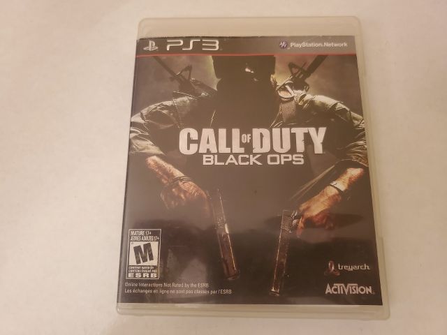 Sony Playstation 3 Call of Duty Black Ops video game