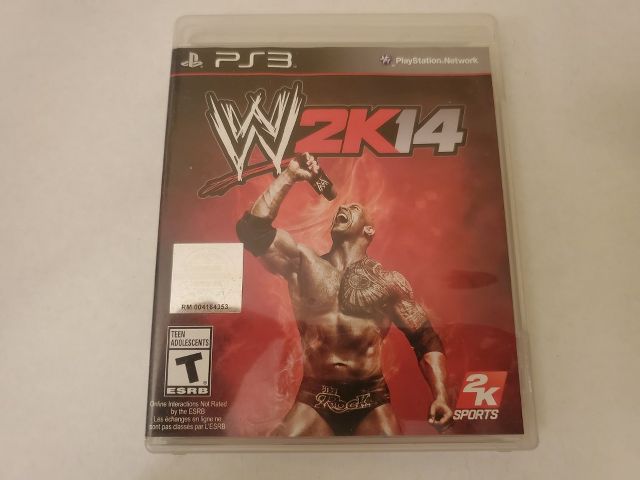 Sony Playstation 3 W 2K14 video game