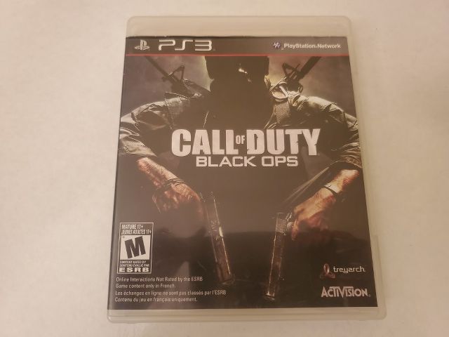 Sony Playstation 3 Call of Duty Black Ops video game