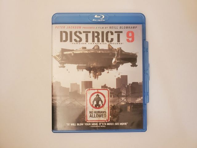 Blu-Ray District 9 video game