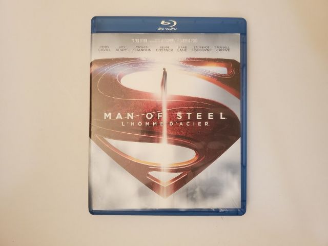 Blu-Ray Man of Steel video game
