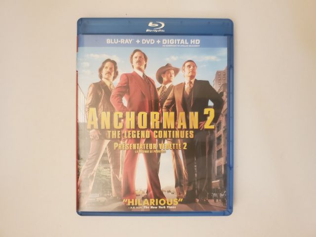 Blu-Ray Anchorman 2 The Legend Continues video game