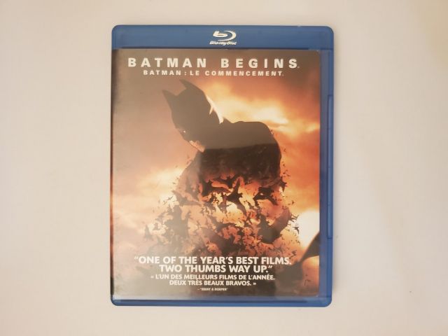 Blu-Ray Batman Begins video game