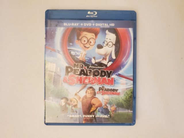 Blu-Ray Mr. Peabody & Sherman video game
