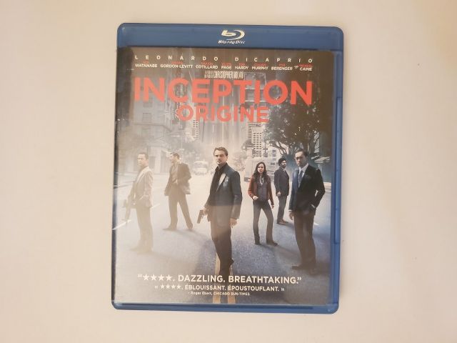 Blu-Ray Inception video game
