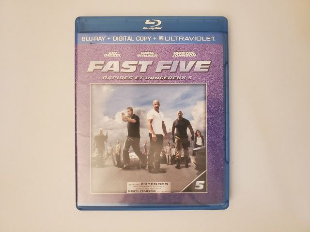 Blu-Ray Fast Five video game