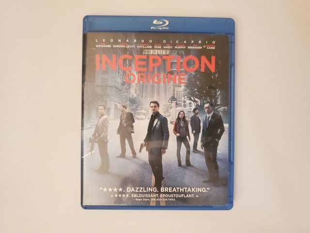 Blu-Ray Inception video game