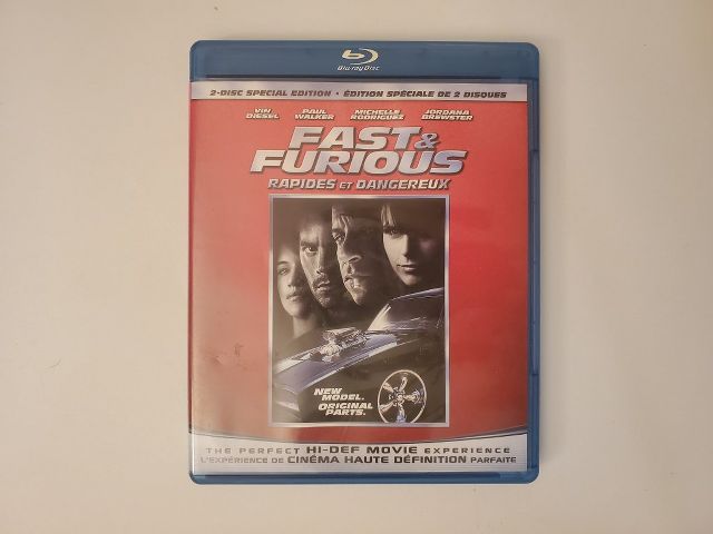 Blu-Ray Fast & Furious video game