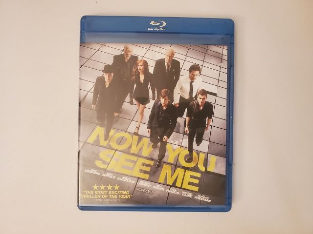 Blu-Ray Now You See Me video game