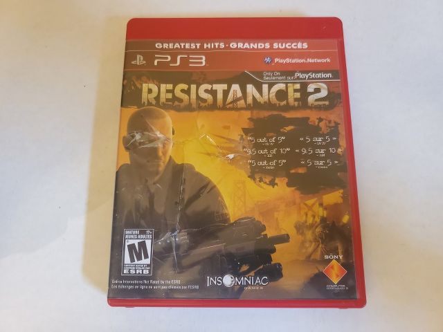 Sony Playstation 3 Resistance 2 Greatest Hits video game