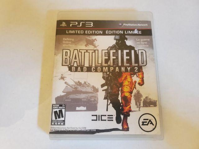 Sony Playstation 3 Battlefield Bad Company 2 Limited Edition video game