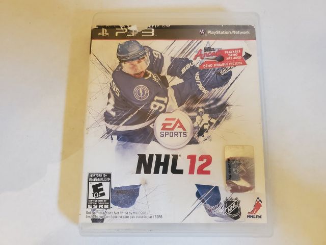 Sony Playstation 3 NHL 12 video game